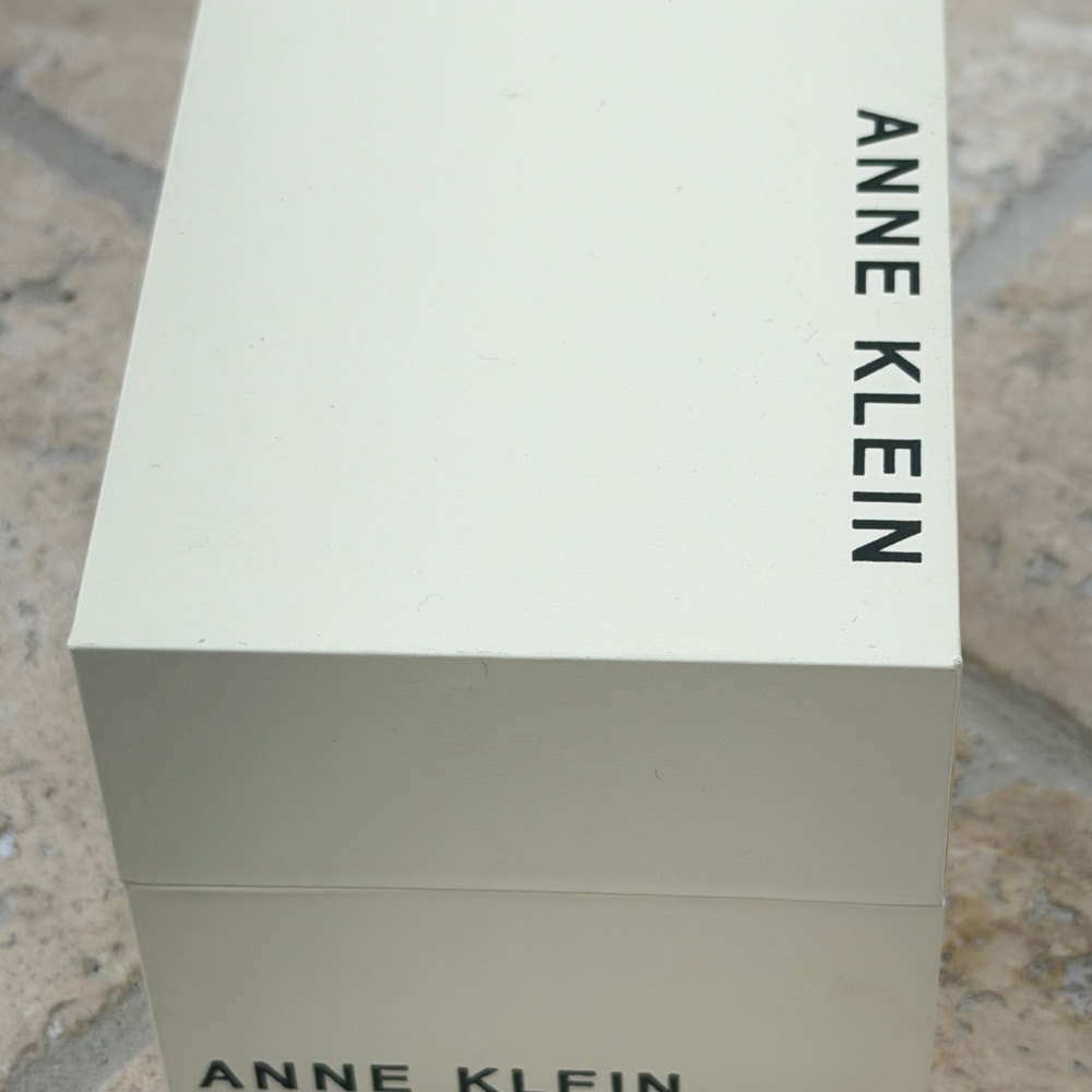 Anne Klein Gold Rectangular Bracelet Watch - Picture 5 of 6